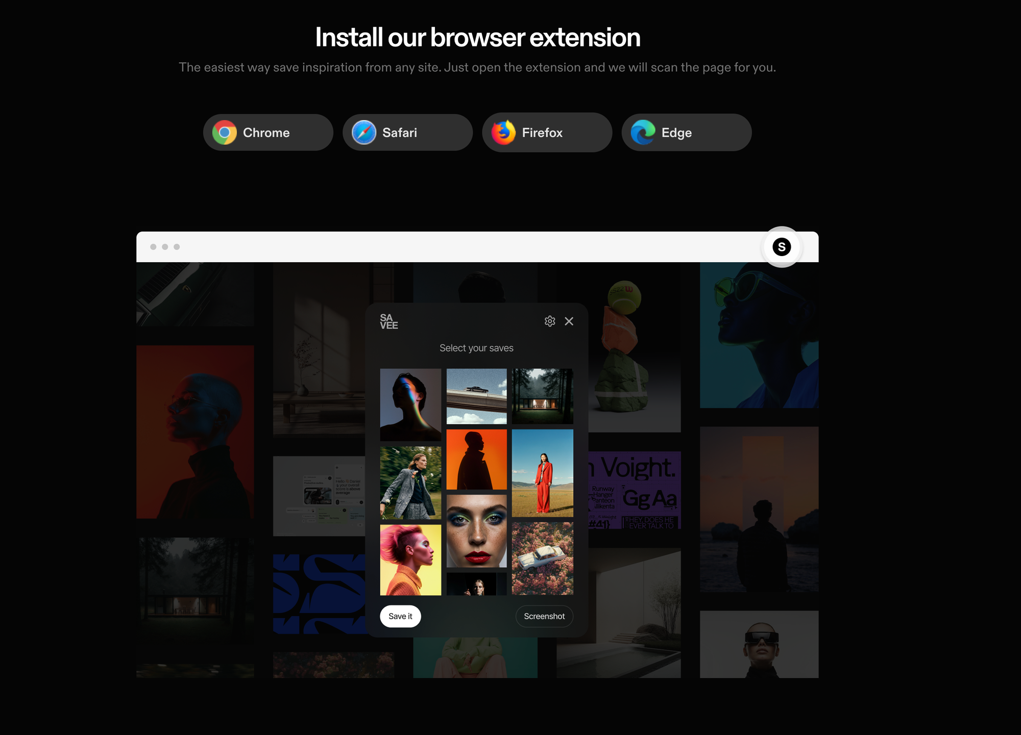 A new way to save what Inspires you — Introducing our new Savee browser extension